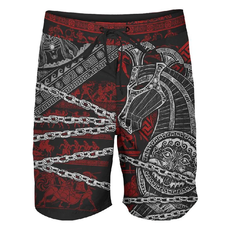 Fashion Innovation Trojan Boardshorts