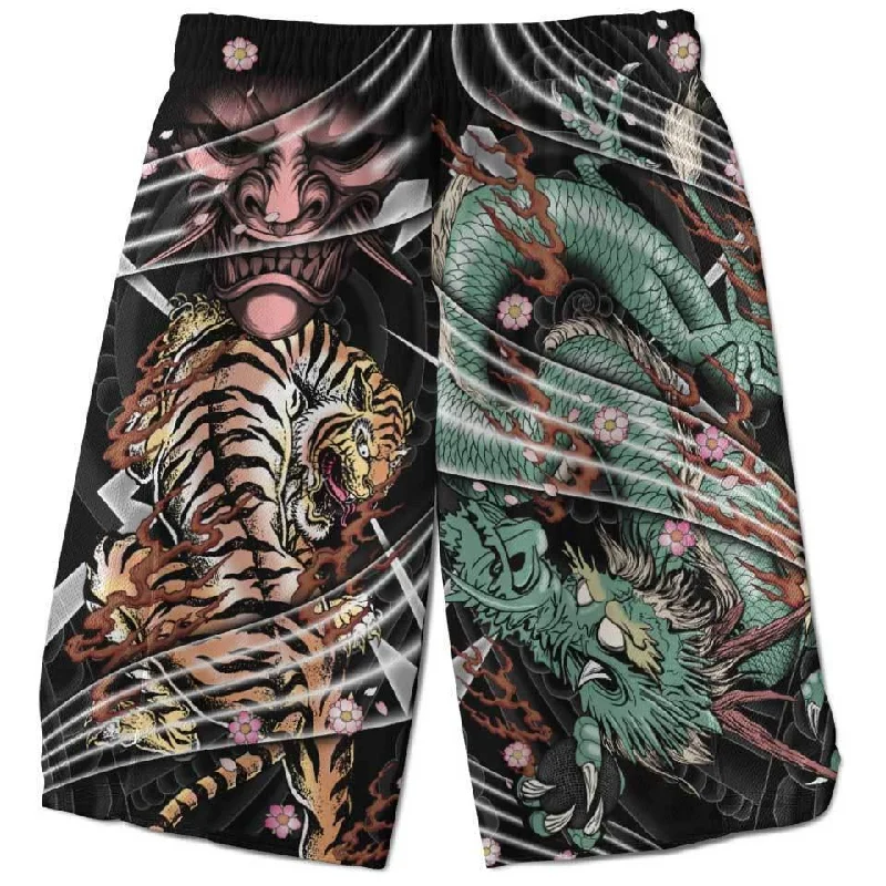 Soft Fabric Looks Raijin Shorts
