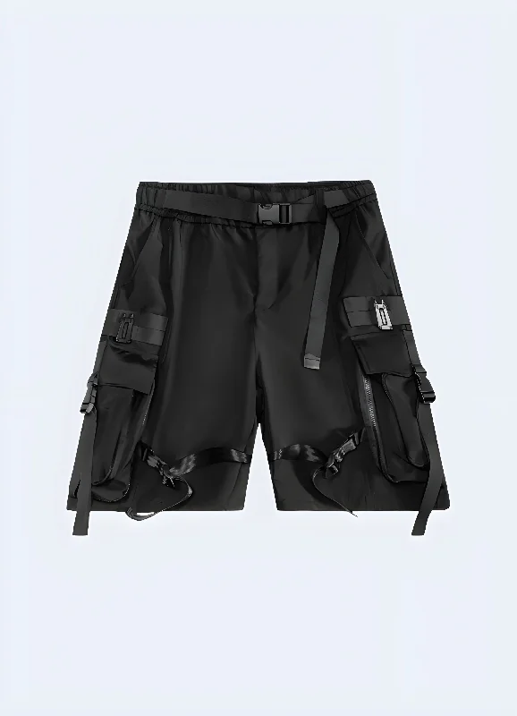 Integrated Design Streetwear Cargo Shorts