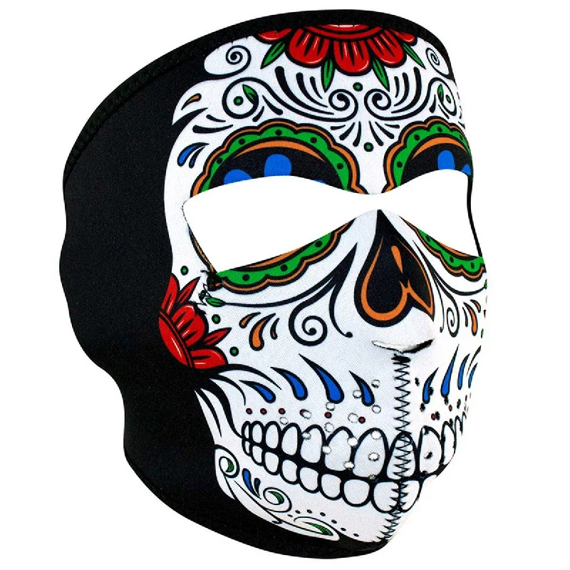Effortless Looks ZanHeadgear WNFM413 Full Mask Neoprene Muerte Skull