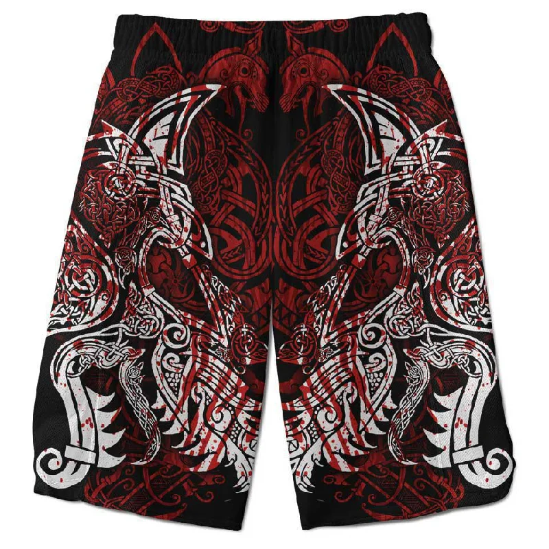 Modern City Ragnarök Bloody Shorts-Limited