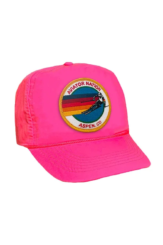 Elegant And Noble SIGNATURE ASPEN VINTAGE NYLON TRUCKER HAT