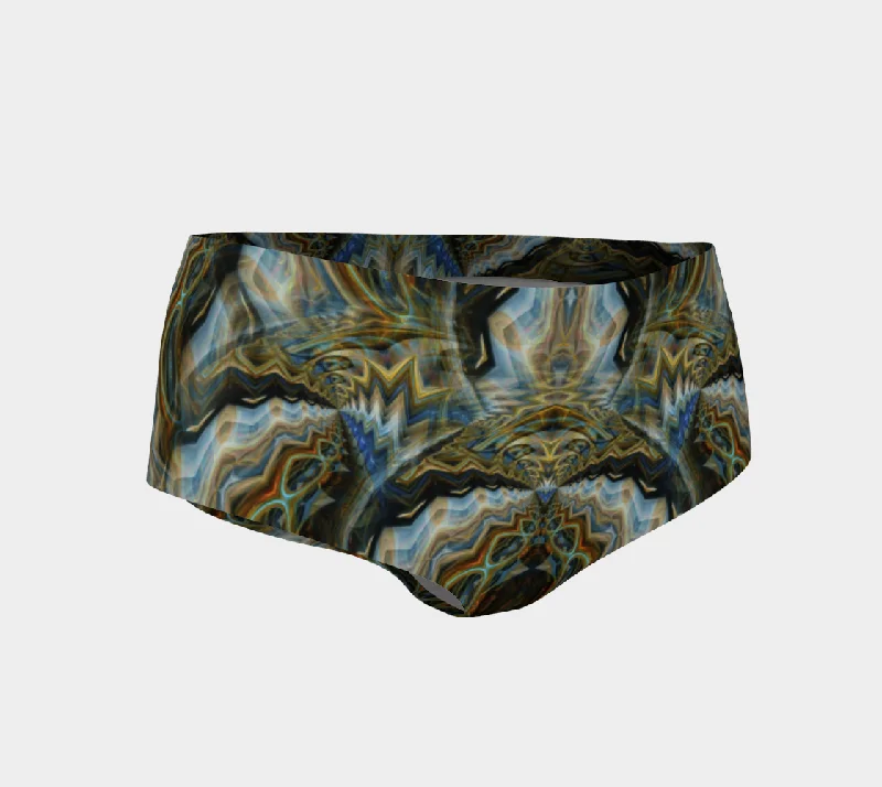 Easygoing Style ALIEN SUNFLOWER NO.2 BOOTY SHORTS