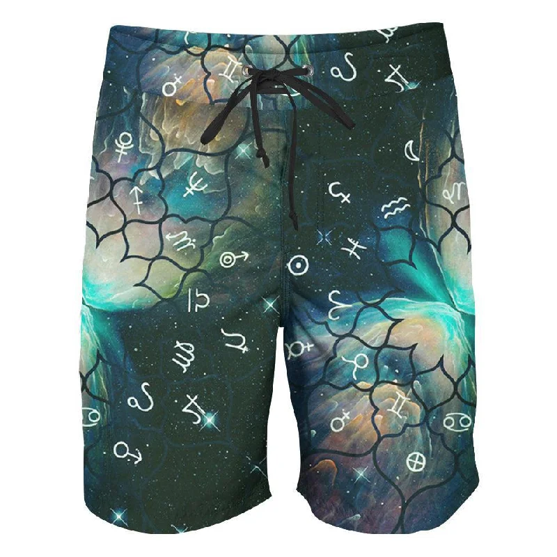 Breathable Design Nebula Boardshorts