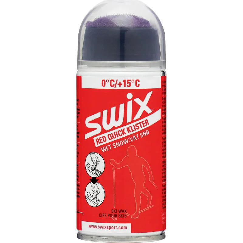Nightclub Style Swix Red Quick Klister Wet Snow Grip Wax