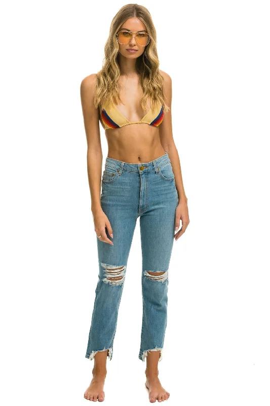 Comfortable Sweaters HIGH RISE SLIM BOOT JEAN - VINTAGE