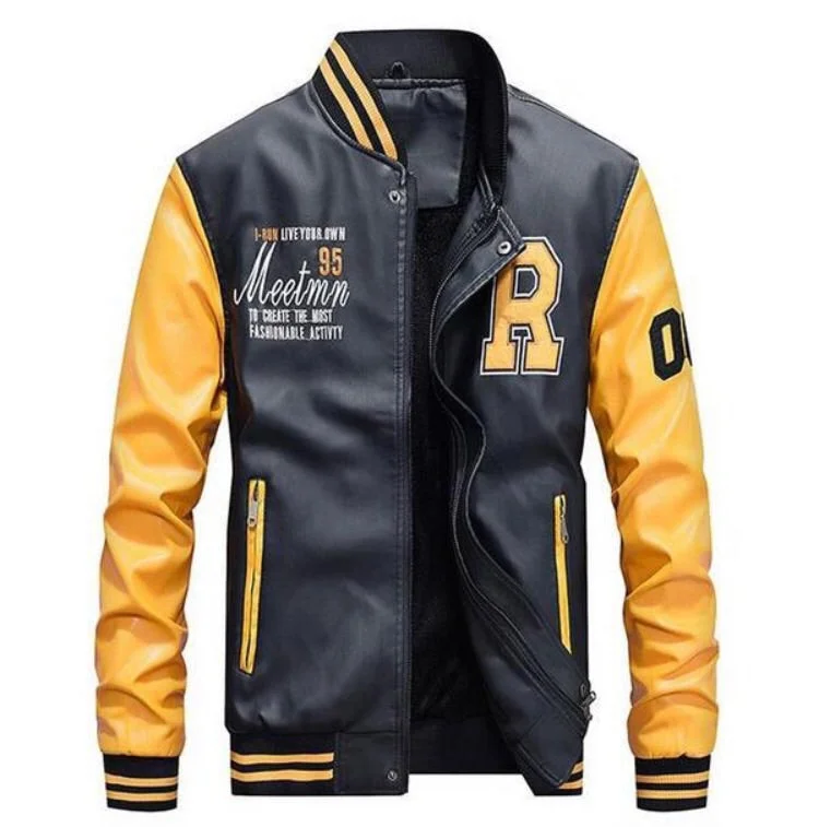 Effortless Looks Varsity Bomber Jacket (4 Colors)