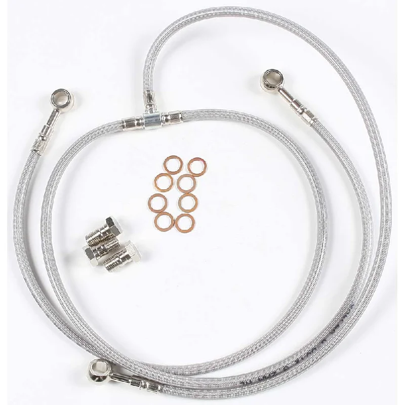 Cozy Layers Close Out Galfer Front Brake Line Kit (3 Line) for 90-04 Yamaha Warrior