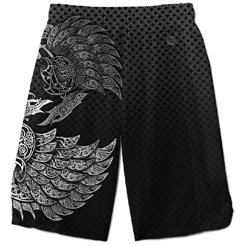Classic Style Ravens of Midgard Shorts