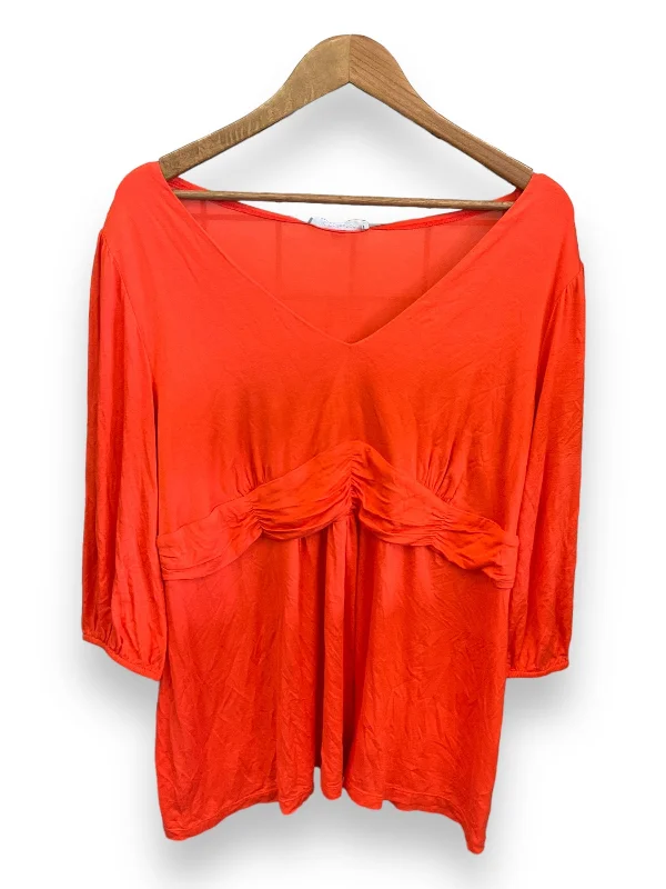 Casual And Casual Top 3/4 Sleeve By Ny Collection  Size: 3x