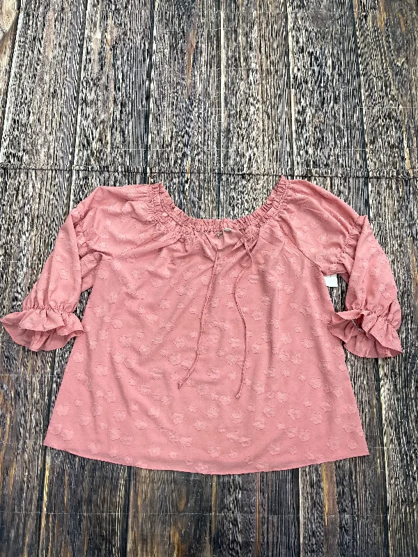 Cozy Chic Top Long Sleeve By Cato  Size: 1x