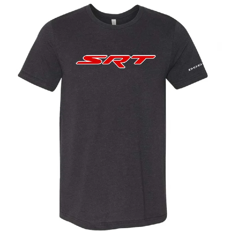 Trendy Items Mens Dodge SRT T-shirt (Heather Black)
