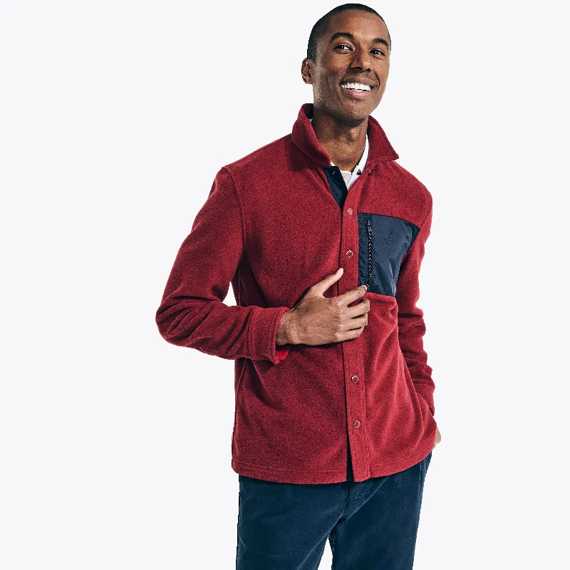 Classic Style Nautica Mens Big & Tall Nautex Fleece Shirt