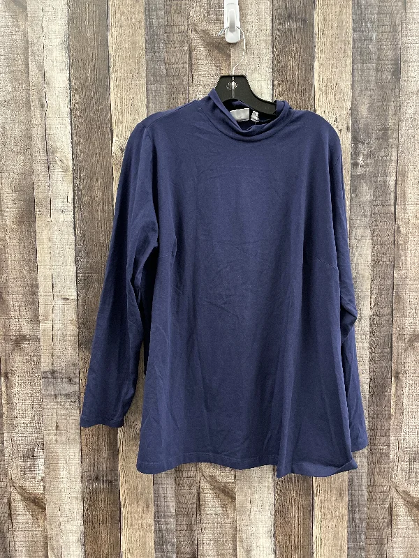 Cool Style Top Long Sleeve By Avenue  Size: 1x