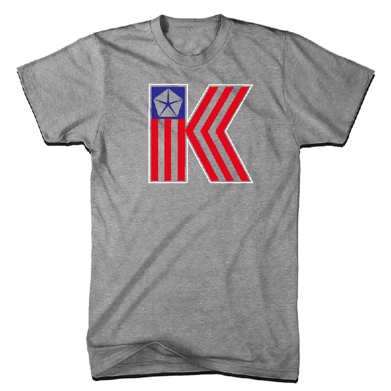 Must-have For Fashion Mens Chrysler K-Car Club T-shirt (Heather Grey)