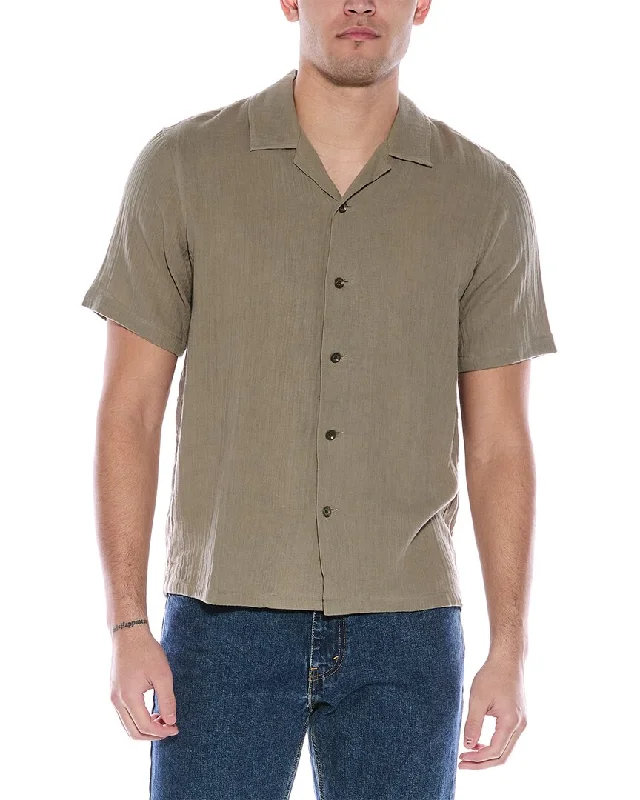 Trendy Looks rag & bone Avery Resort Gauze Shirt
