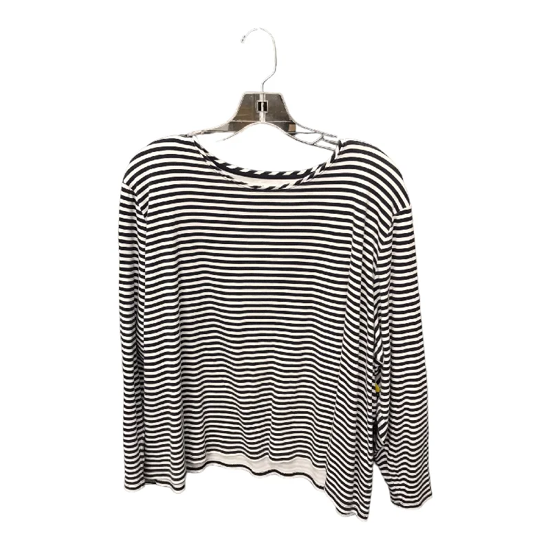 Sports Design Top Long Sleeve By Croft And Barrow  Size: 3x