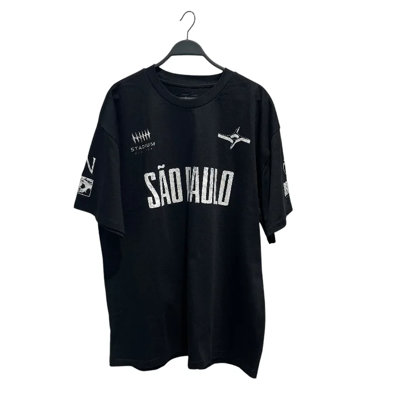 Fashionable Comfort XO/T-Shirt/XL/Cotton/BLK/Graphic/THE WEEKND SAO PAULO