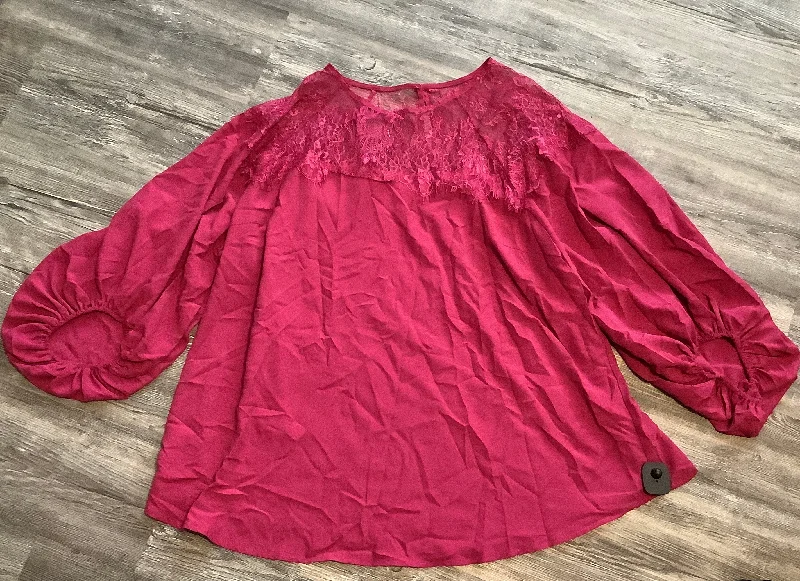 Basic Comfort Top Long Sleeve By Davi & Dani  Size: 2x
