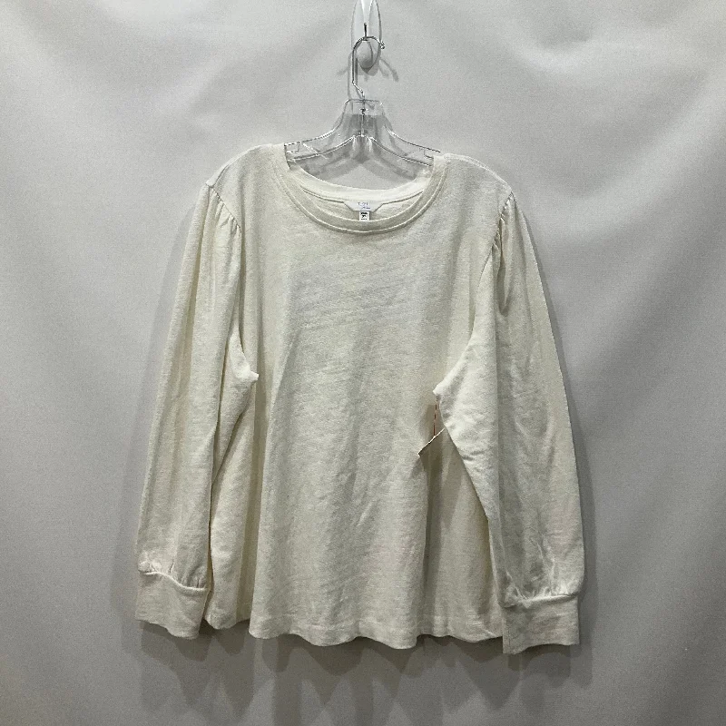 Warm And Comfortable Top Long Sleeve By Time And Tru  Size: 3x