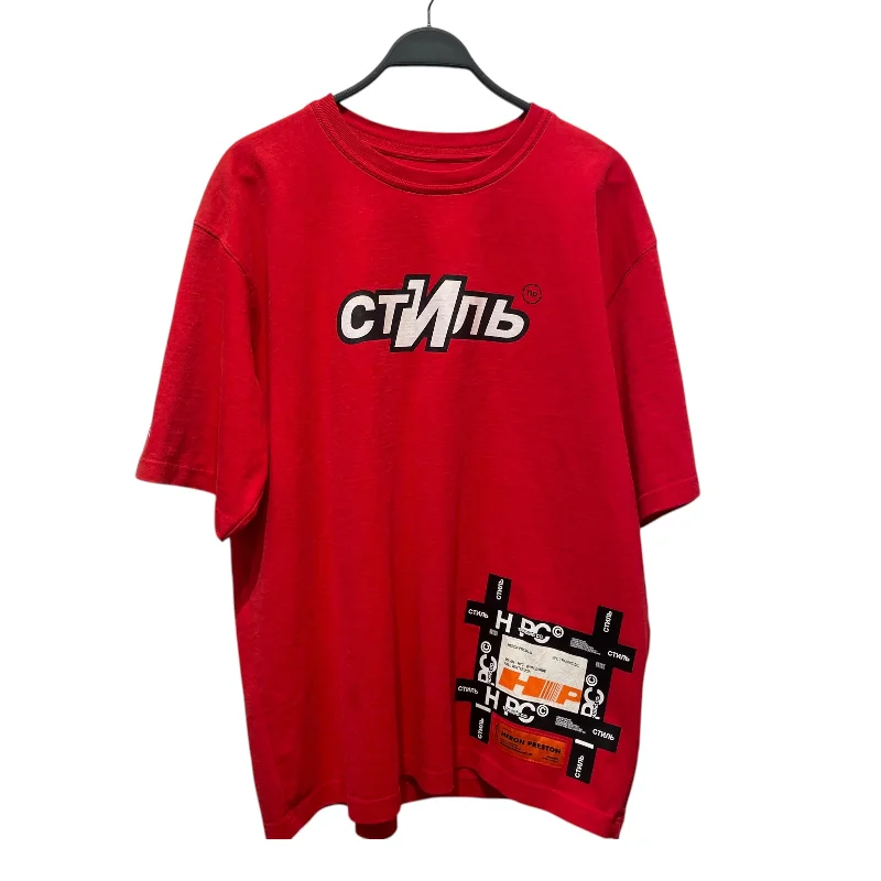 Artistic Temperament HERON PRESTON/T-Shirt/L/Cotton/RED/Graphic/