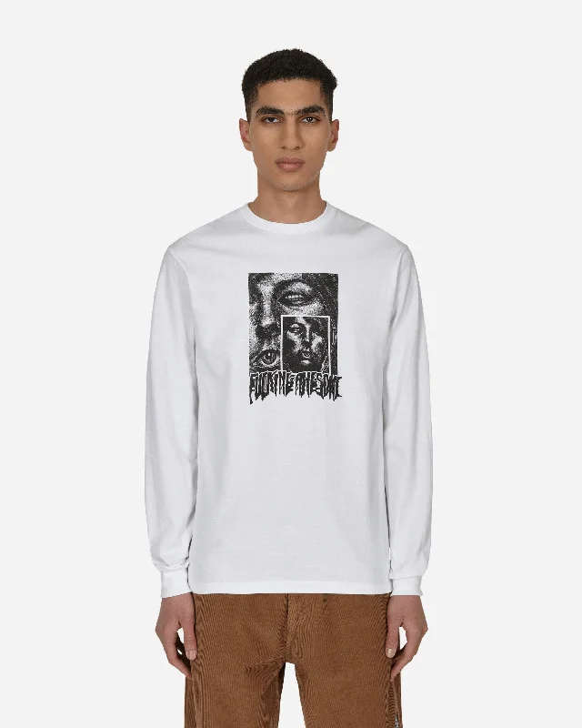 Celebrity Style Idolize Longsleeve T-Shirt White