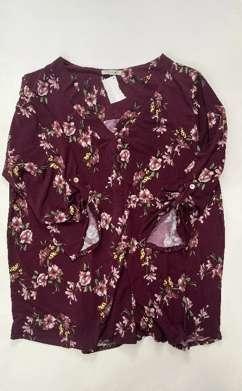 Comfortable Fitwear Top Long Sleeve By Beacon  Size: 2x