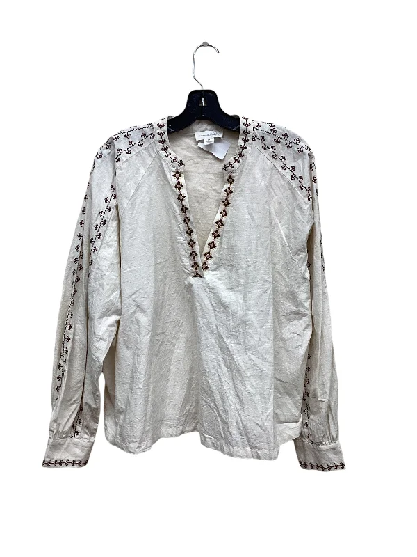 Relaxed Chic Top Long Sleeve By Treasure And Bond  Size: 2x
