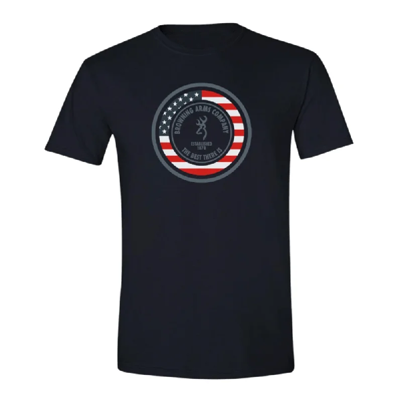 Browning Mens Patriotic Circle T-Shirt - A0006165-001