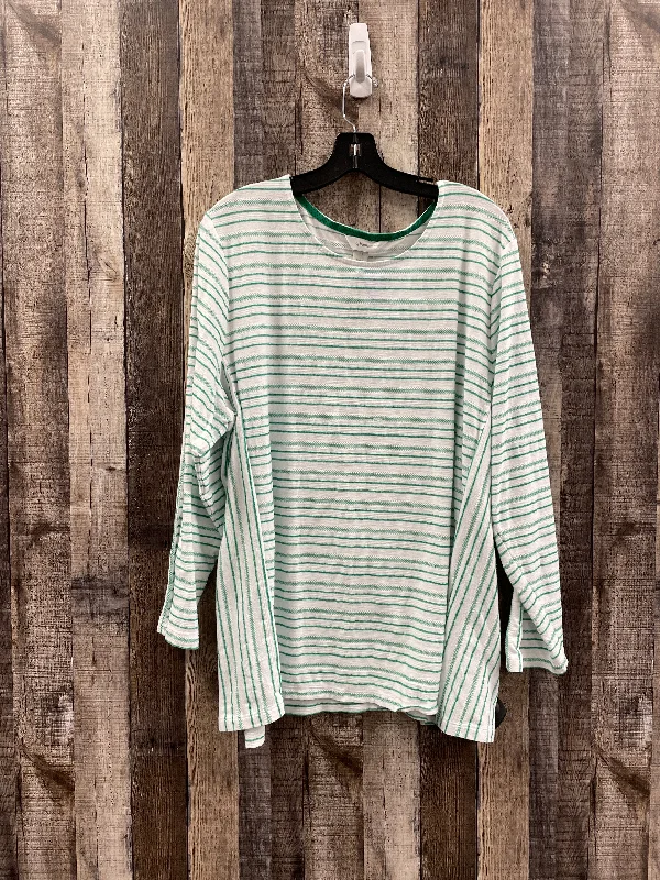 American Style Top Long Sleeve By Cj Banks  Size: 3x