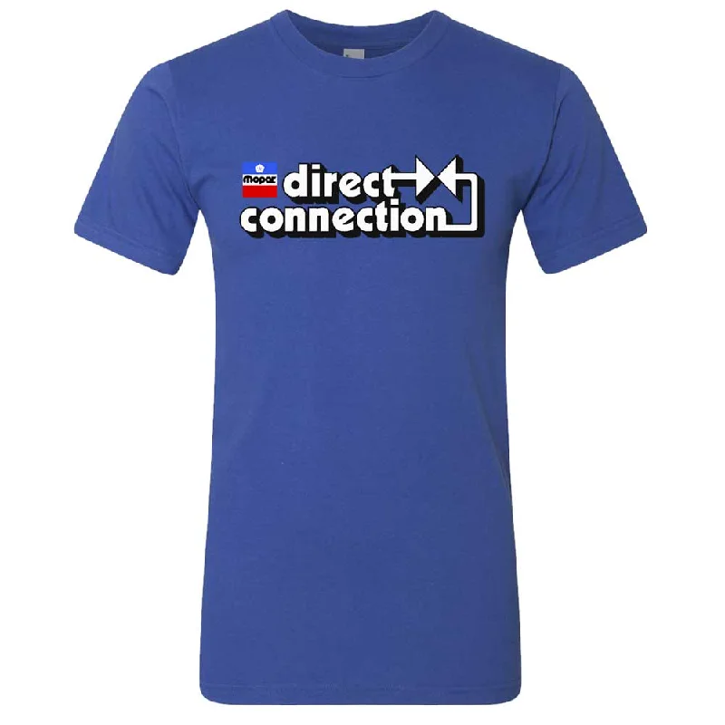 New Products Mens Mopar Direct Connection T-shirt (Royal Blue)