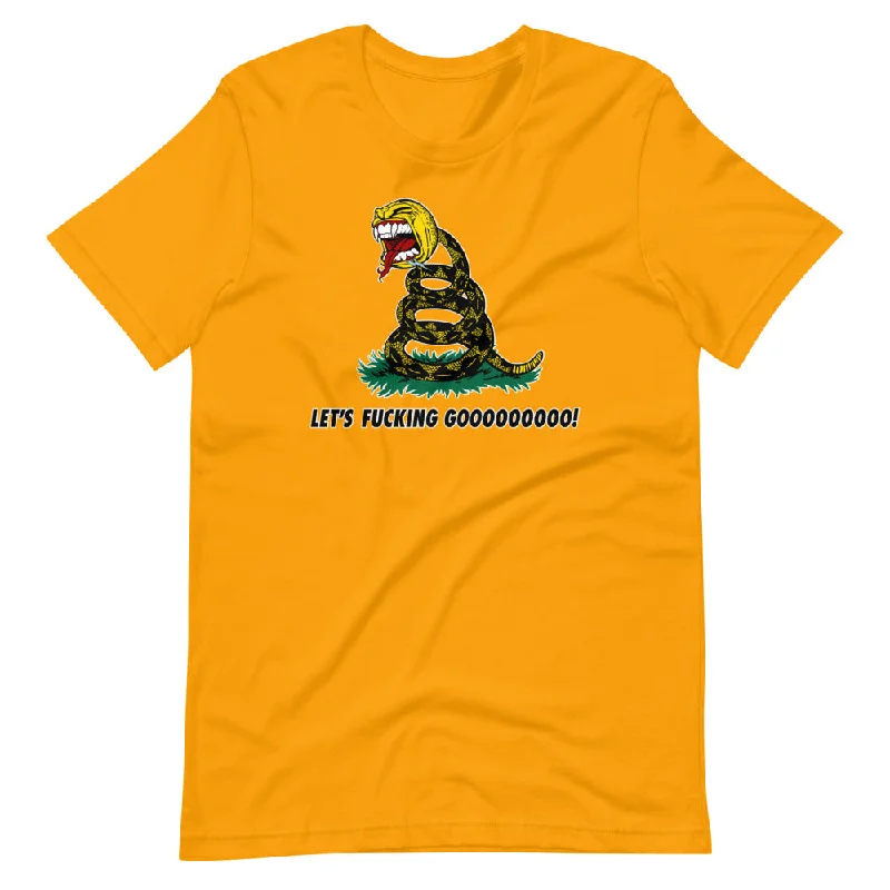 Let's Fucking Goooo Gadsden Short-Sleeve Unisex T-Shirt