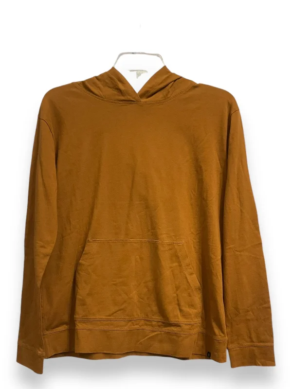 Effortless Dressing Top Long Sleeve By Pendleton In Tan, Size: S