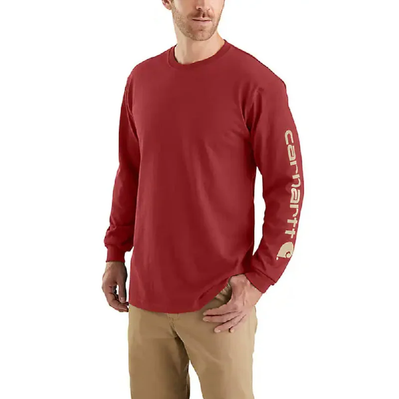 Carhartt Mens Logo Sleeve Graphic T-Shirt - K231-RA0