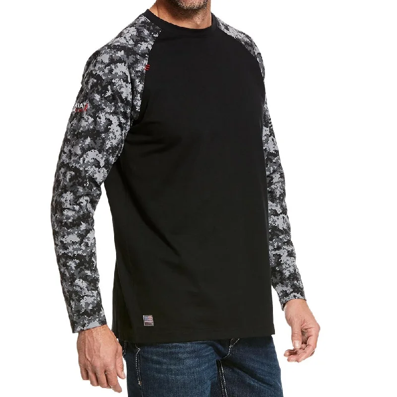 Ariat Mens FR Flame Resistant Baseball Work T-Shirt - 10027893