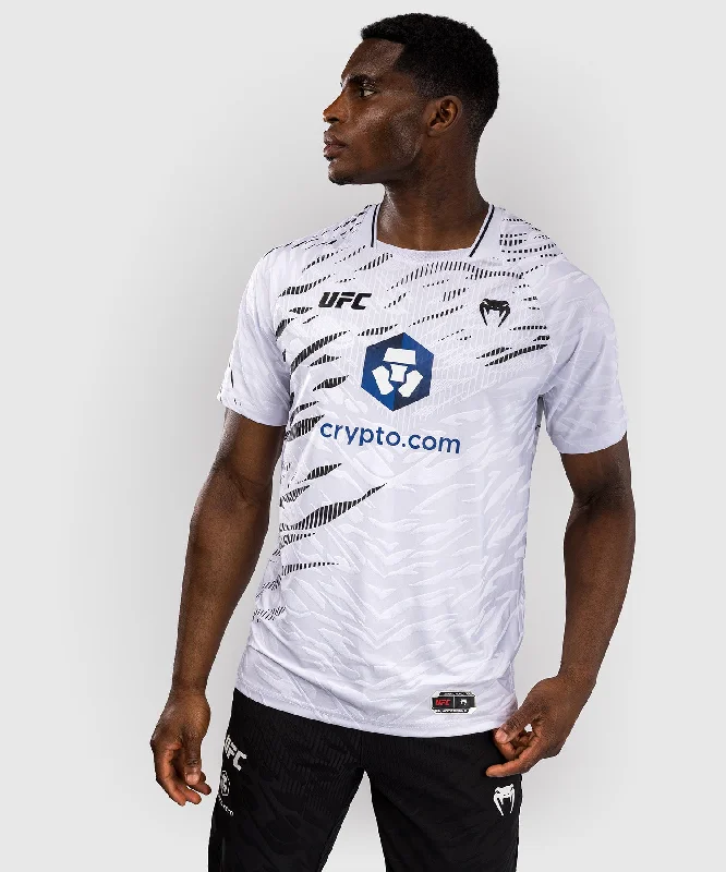 Versatile Comfort Wear UFC Fusion by Venum Authentic Fight Night Men’s Walkout Jersey - White