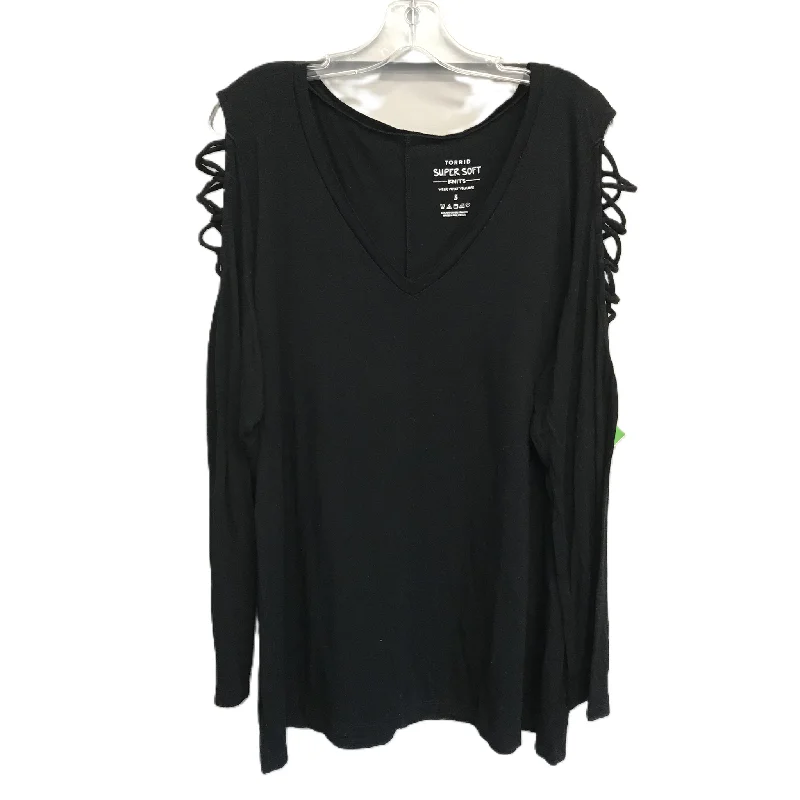Casual Ease Top Long Sleeve By Torrid  Size: 3x