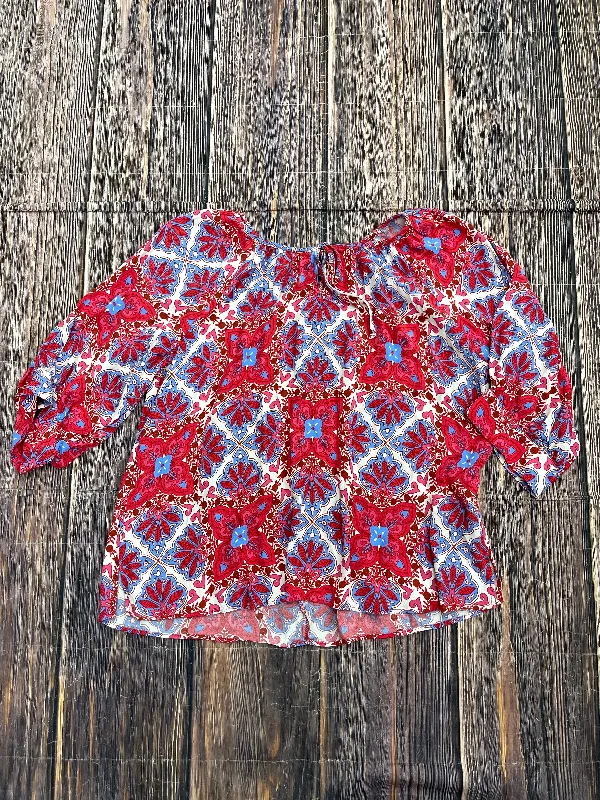 Warm Comfort Top Long Sleeve By Karen Kane  Size: 1x