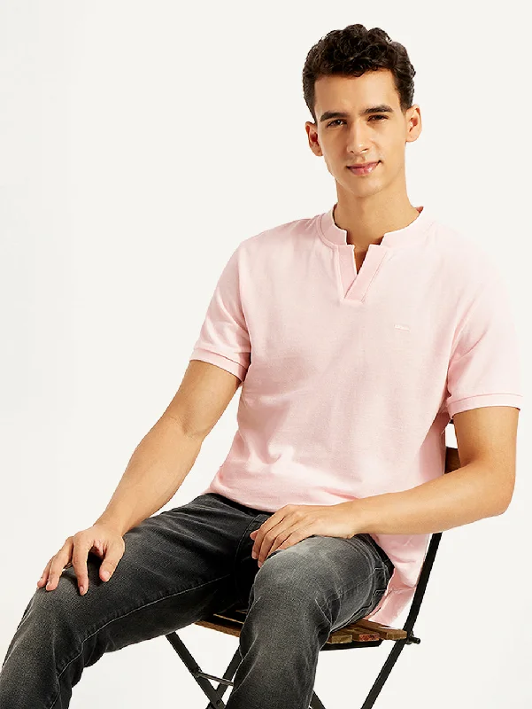 Everyday Outfits Men's Solid Slim Fit Polo T-shirt