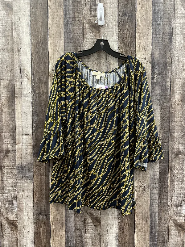 Modernism Top 3/4 Sleeve By Michael Kors  Size: 3x
