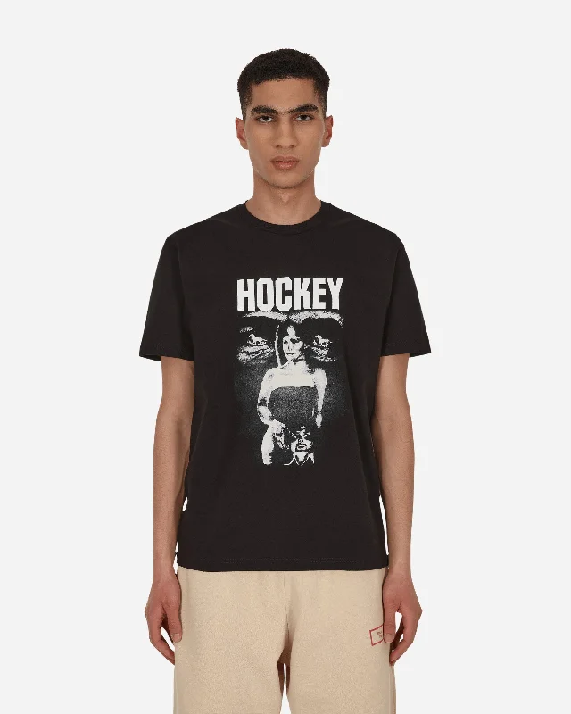 Easy Fashion HP Synthetic T-Shirt Black