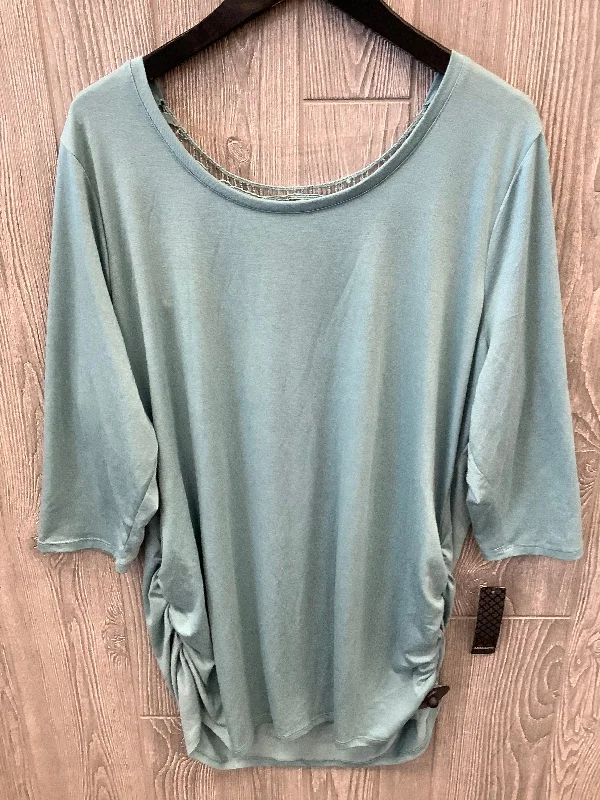 Personal Design Tunic 3/4 Sleeve By Massini  Size: 2x
