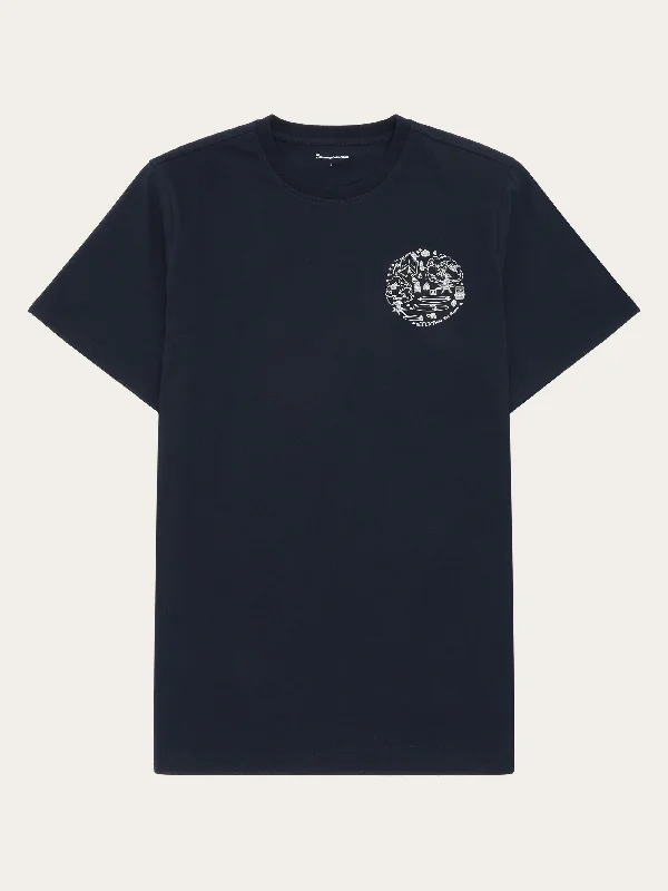 High Street Design Regular fit print t-shirt - GOTS/Vegan - Night Sky