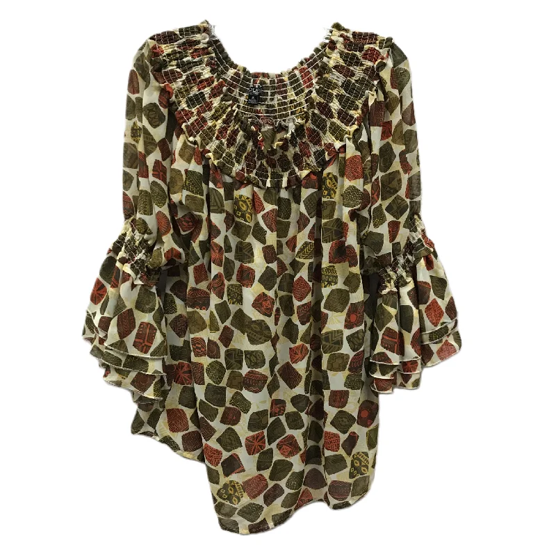 Sports And Leisure Top Long Sleeve By Rouge  Size: 2x