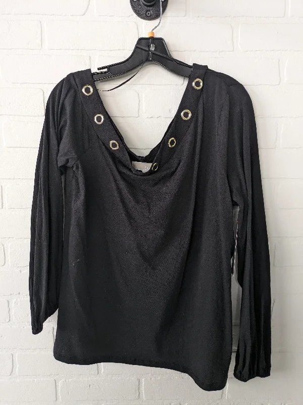 Denim Design Top Long Sleeve By Michael By Michael Kors  Size: 1x