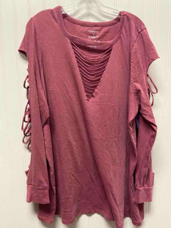 High-end Fashion Top Long Sleeve By Torrid  Size: 3x