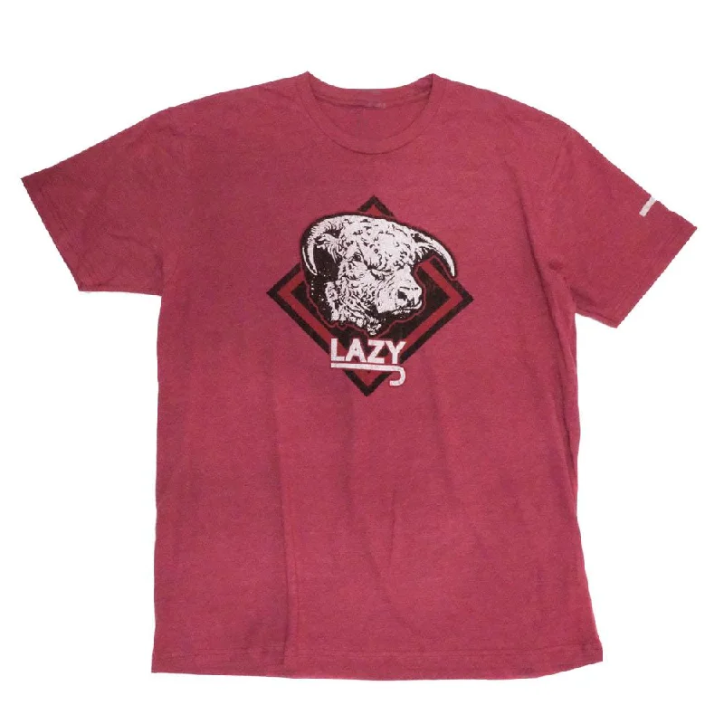 Lazy J Mens Diamond Hereford T-Shirt - DIAMONDHEREFORD