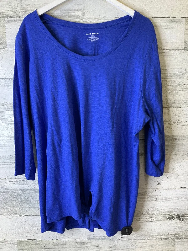 High Street Fashion Top 3/4 Sleeve By Lane Bryant  Size: 3x