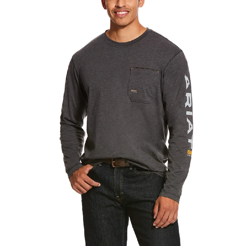 Ariat Mens Rebar Workman Logo Work T-Shirt - 10027815