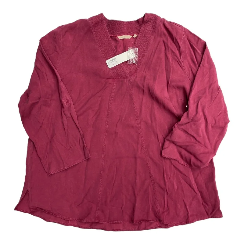 Cool Breeze At Night Top Long Sleeve By Soft Surroundings  Size: 3x